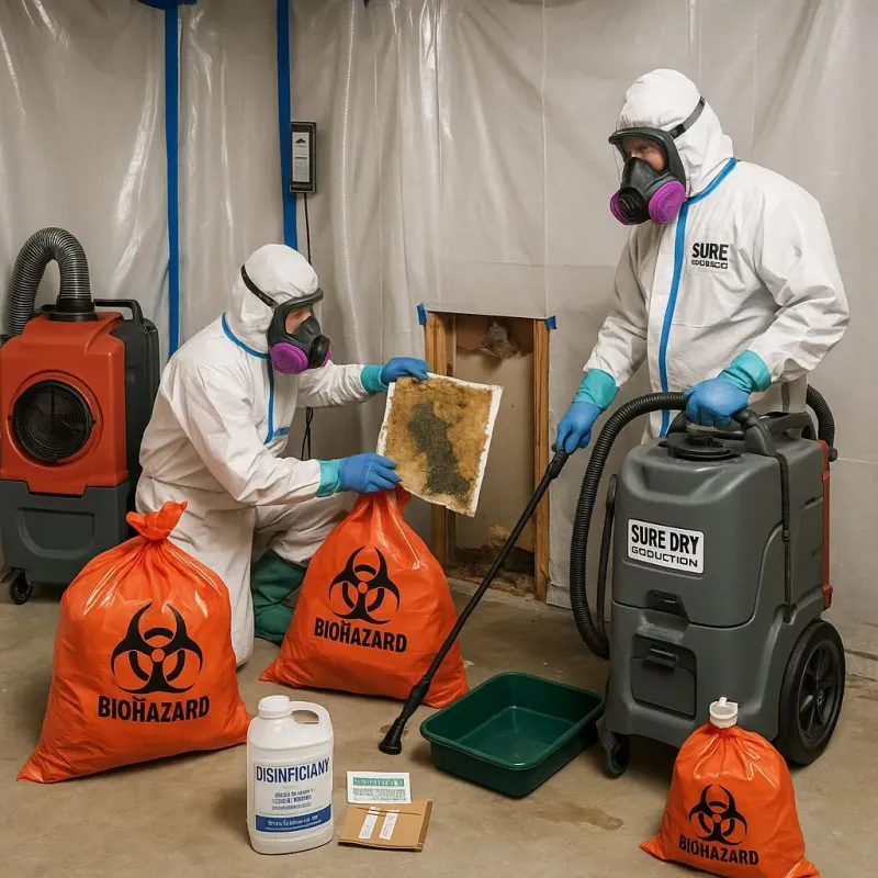Contaminated Water Handling Protocols process in Sanilac County, MI